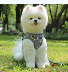 Nylon Mesh Harness For Pet Reflective - PeticaDeals