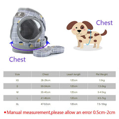 Nylon Mesh Harness For Pet Reflective - PeticaDeals