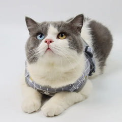Nylon Mesh Harness For Pet Reflective - PeticaDeals