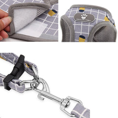Nylon Mesh Harness For Pet Reflective - PeticaDeals