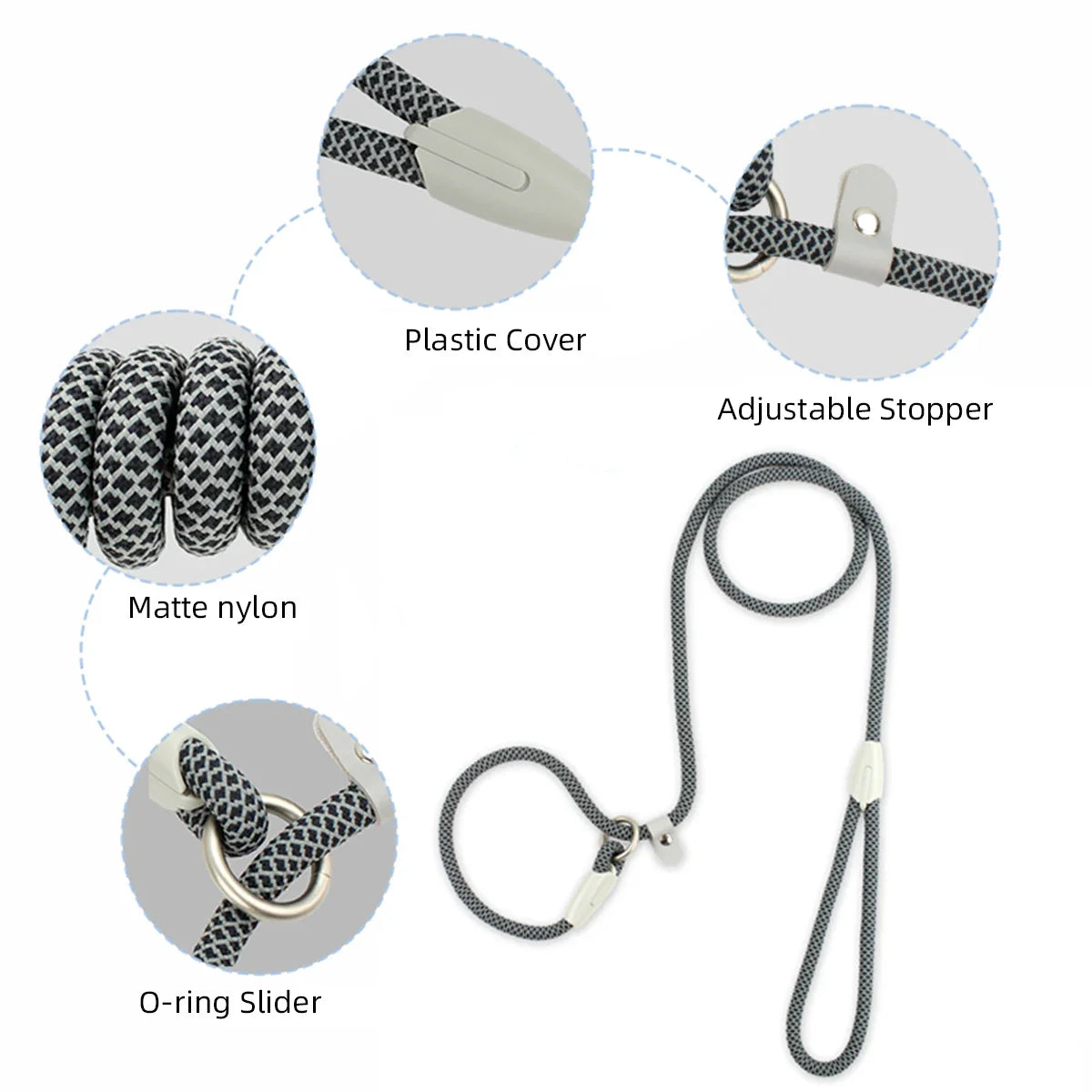 Nylon Pet Harness Durable Adjustable Collar - PeticaDeals