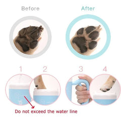 Outdoor Portable Dog Cat Paw Cleaner Brush - PeticaDeals