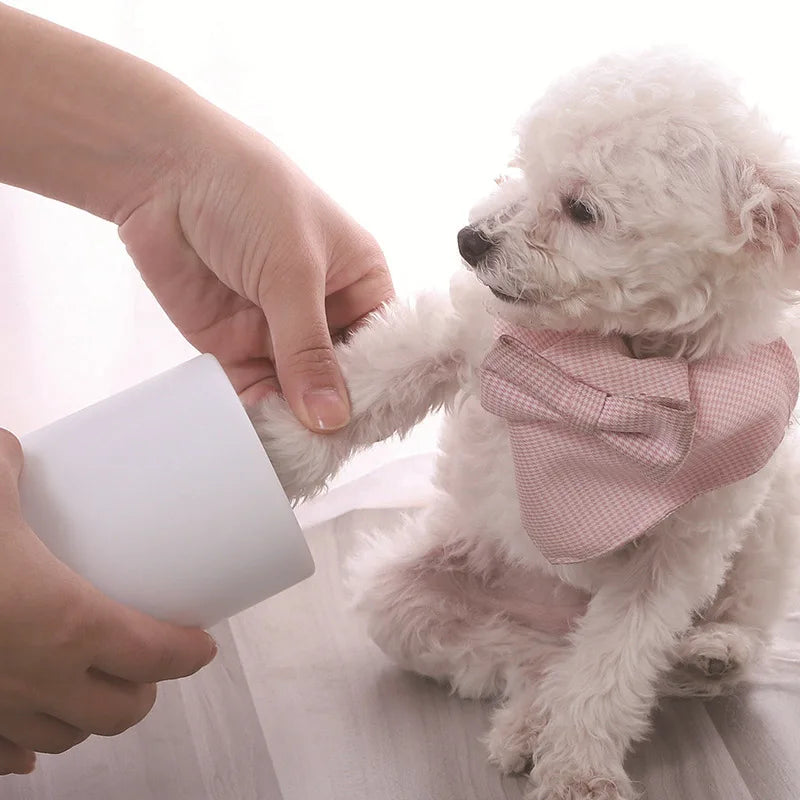 Outdoor Portable Dog Cat Paw Cleaner Brush - PeticaDeals