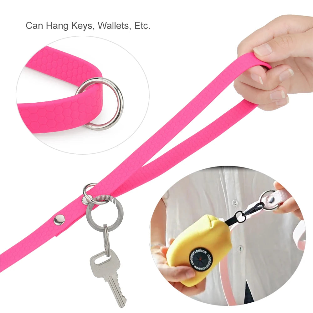 PVC Candy Color Pet Leash Non-slip Walking Outdoor - PeticaDeals