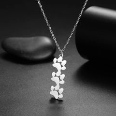 Pendant Necklace Stainless Steel Dog Cat Pet Paw Chain Necklace Women Minimalist Animal Jewelry - PeticaDeals