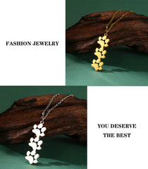 Pendant Necklace Stainless Steel Dog Cat Pet Paw Chain Necklace Women Minimalist Animal Jewelry - PeticaDeals