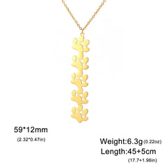 Pendant Necklace Stainless Steel Dog Cat Pet Paw Chain Necklace Women Minimalist Animal Jewelry - PeticaDeals
