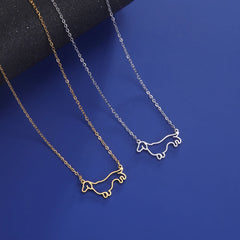Pendant Necklace for Women Stainless Steel Cute Pet Animal Chain Necklace Fashion Jewelry - PeticaDeals