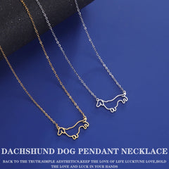 Pendant Necklace for Women Stainless Steel Cute Pet Animal Chain Necklace Fashion Jewelry - PeticaDeals