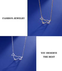 Pendant Necklace for Women Stainless Steel Cute Pet Animal Chain Necklace Fashion Jewelry - PeticaDeals