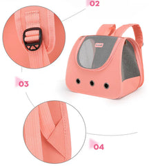 Pet Backpack Supplies are foldable Portable breathable - PeticaDeals