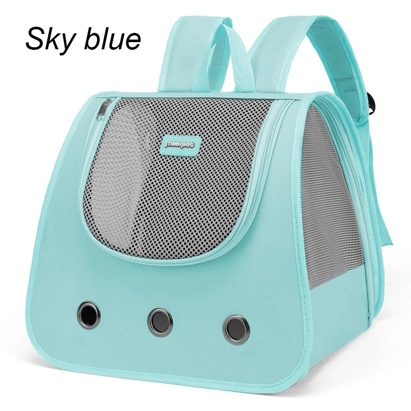 Pet Backpack Supplies are foldable Portable breathable - PeticaDeals