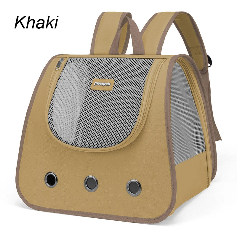 Pet Backpack Supplies are foldable Portable breathable - PeticaDeals