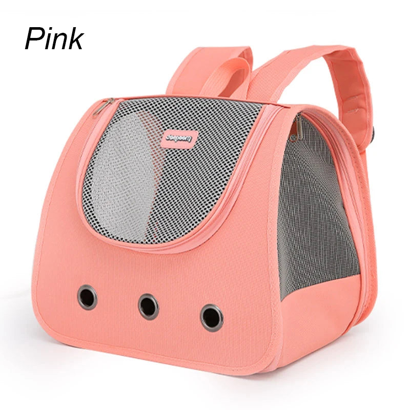 Pet Backpack Supplies are foldable Portable breathable - PeticaDeals