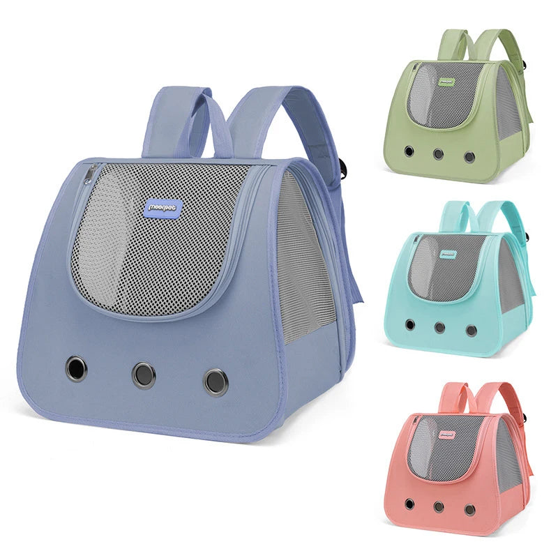 Pet Backpack Supplies are foldable Portable breathable - PeticaDeals
