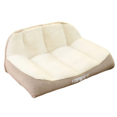 Pet Bed Cozy Square Plush Kennel Sofa Bed - PeticaDeals