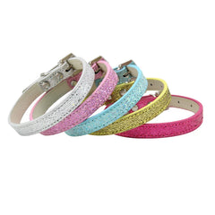 Pet Collar Adjustable Neck Strap Luxury Rhinestone Buckle - PeticaDeals