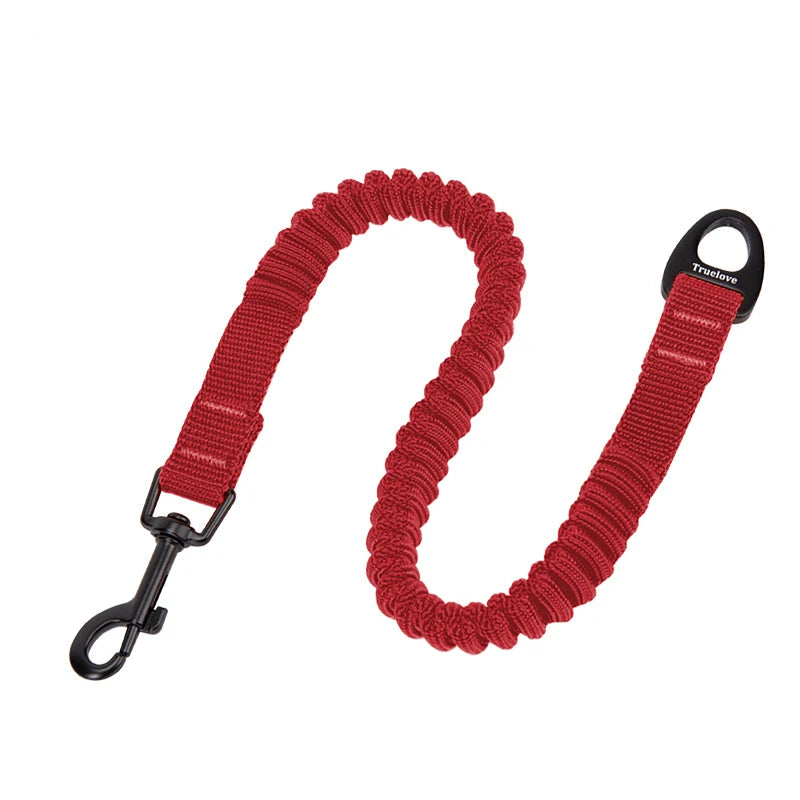 Pet Dog Leash Stretchable Elastic Buffer Nylon Seat Belt Can be Used with Chest Strap - PeticaDeals