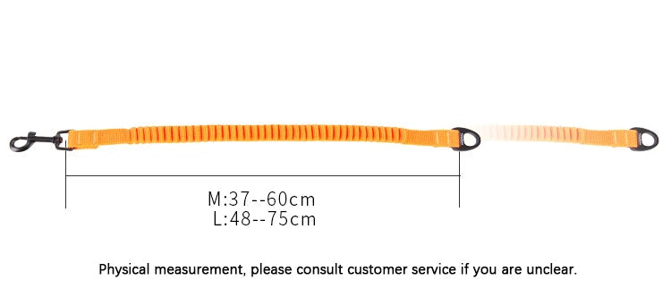 Pet Dog Leash Stretchable Elastic Buffer Nylon Seat Belt Can be Used with Chest Strap - PeticaDeals