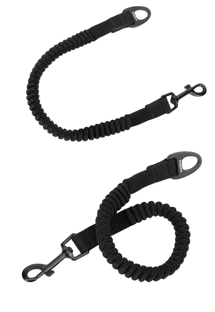 Pet Dog Leash Stretchable Elastic Buffer Nylon Seat Belt Can be Used with Chest Strap - PeticaDeals