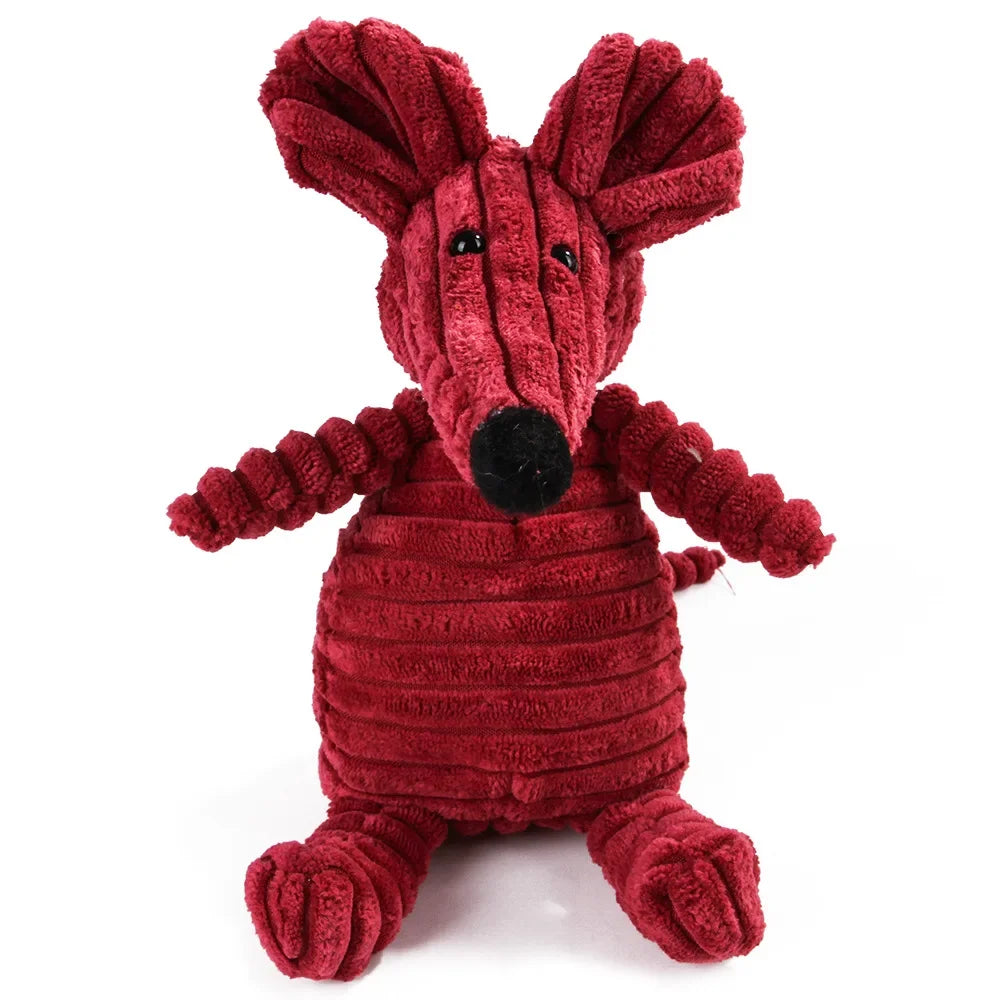 Pet Dog Molar Toy Vent Training Corduroy - PeticaDeals