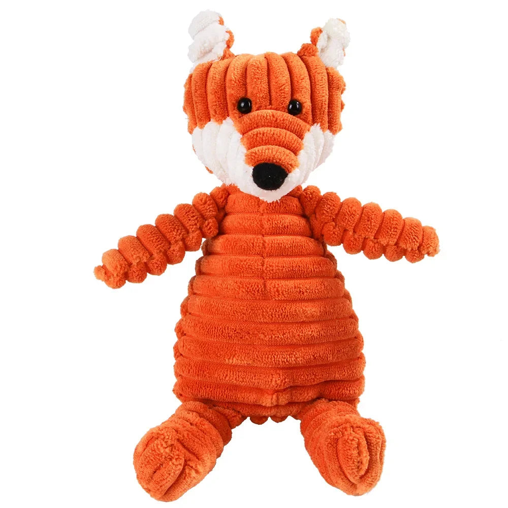 Pet Dog Molar Toy Vent Training Corduroy - PeticaDeals