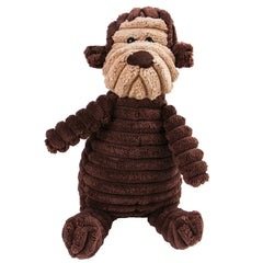 Pet Dog Molar Toy Vent Training Corduroy - PeticaDeals