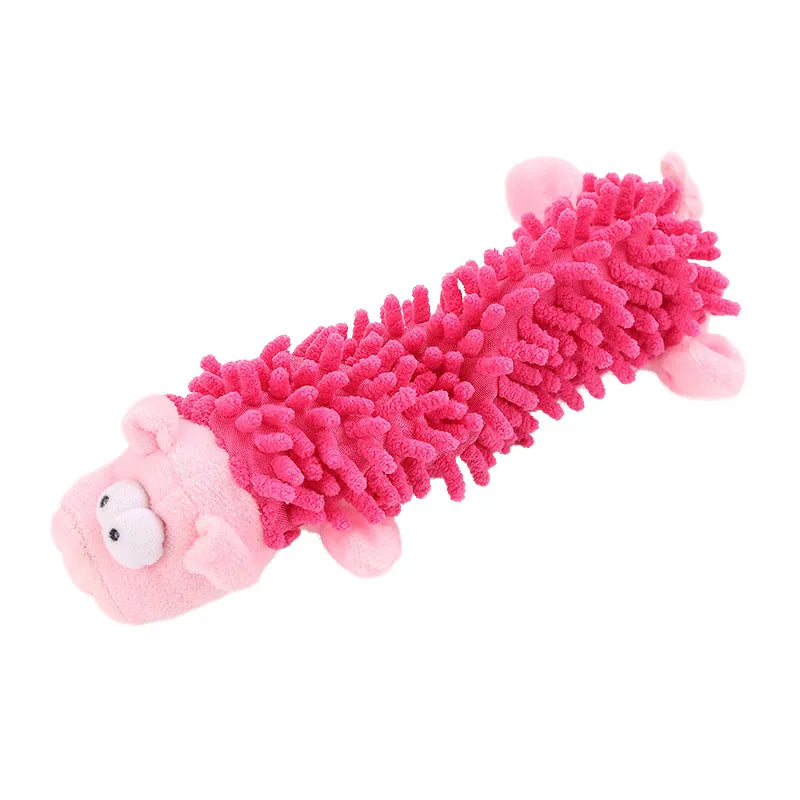 Pet Dog Plush Toy Fun Animal Shapes - PeticaDeals
