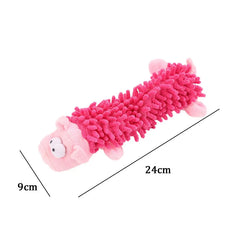Pet Dog Plush Toy Fun Animal Shapes - PeticaDeals