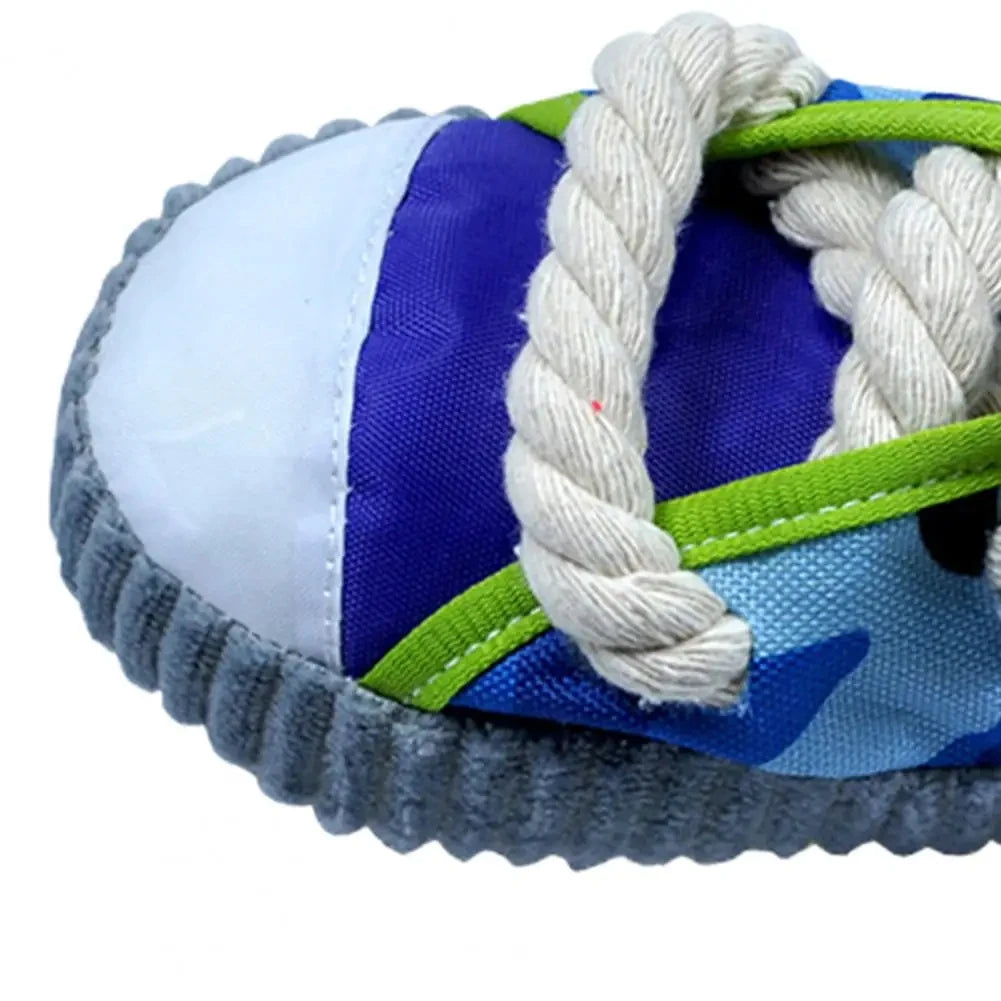 Pet Dog Toy Pet Cotton Rope Slippers Bite Resistant - PeticaDeals
