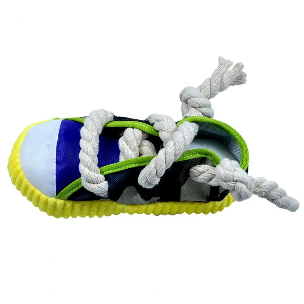 Pet Dog Toy Pet Cotton Rope Slippers Bite Resistant - PeticaDeals