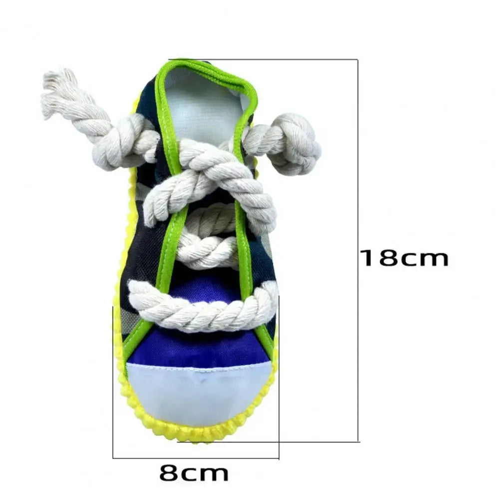 Pet Dog Toy Pet Cotton Rope Slippers Bite Resistant - PeticaDeals