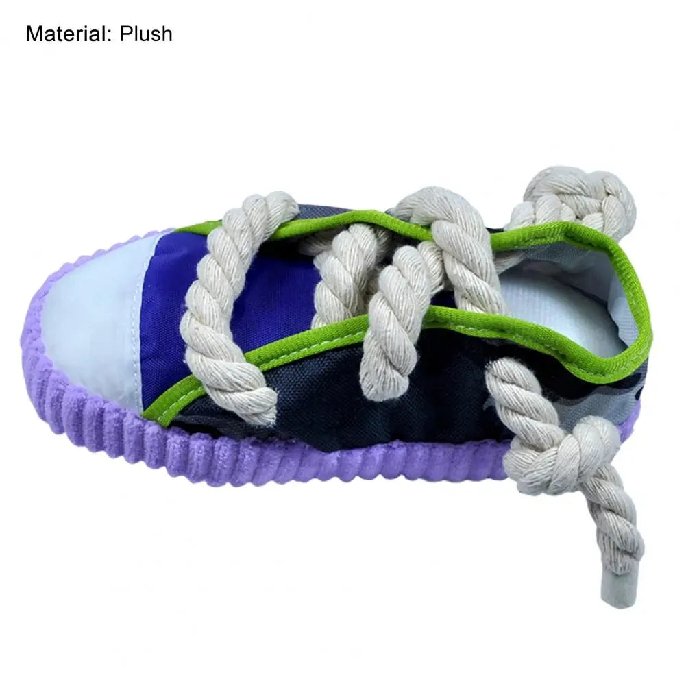 Pet Dog Toy Pet Cotton Rope Slippers Bite Resistant - PeticaDeals