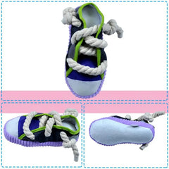 Pet Dog Toy Pet Cotton Rope Slippers Bite Resistant - PeticaDeals
