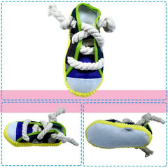 Pet Dog Toy Pet Cotton Rope Slippers Bite Resistant - PeticaDeals