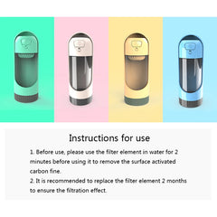 Pet Drinking Water Bowl With Filter - PeticaDeals