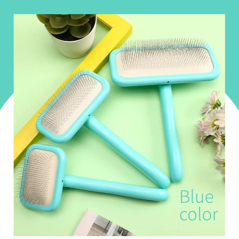 Pet Grooming Comb Wooden Handle Needle Comb For Hair Pet Brush Beauty Brush - PeticaDeals