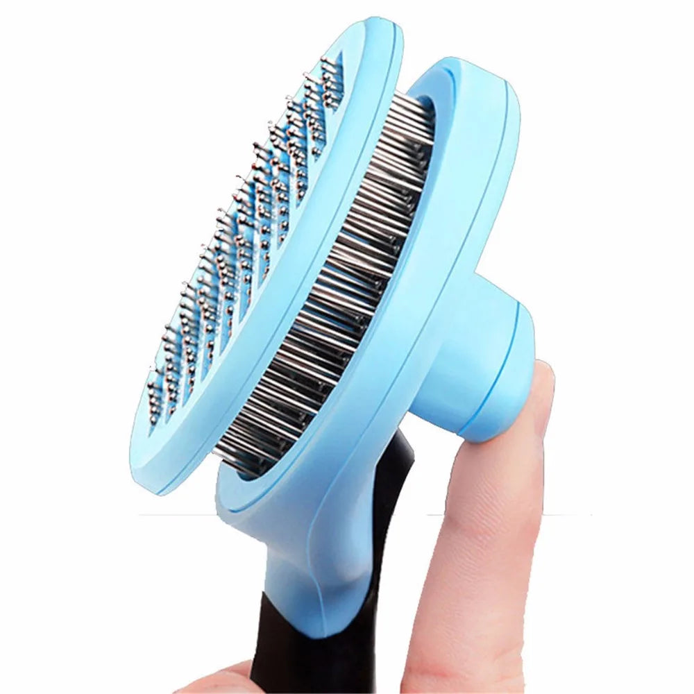 Pet Hair Comb for Cat Dog Hair Remover Double-sided Easy - PeticaDeals