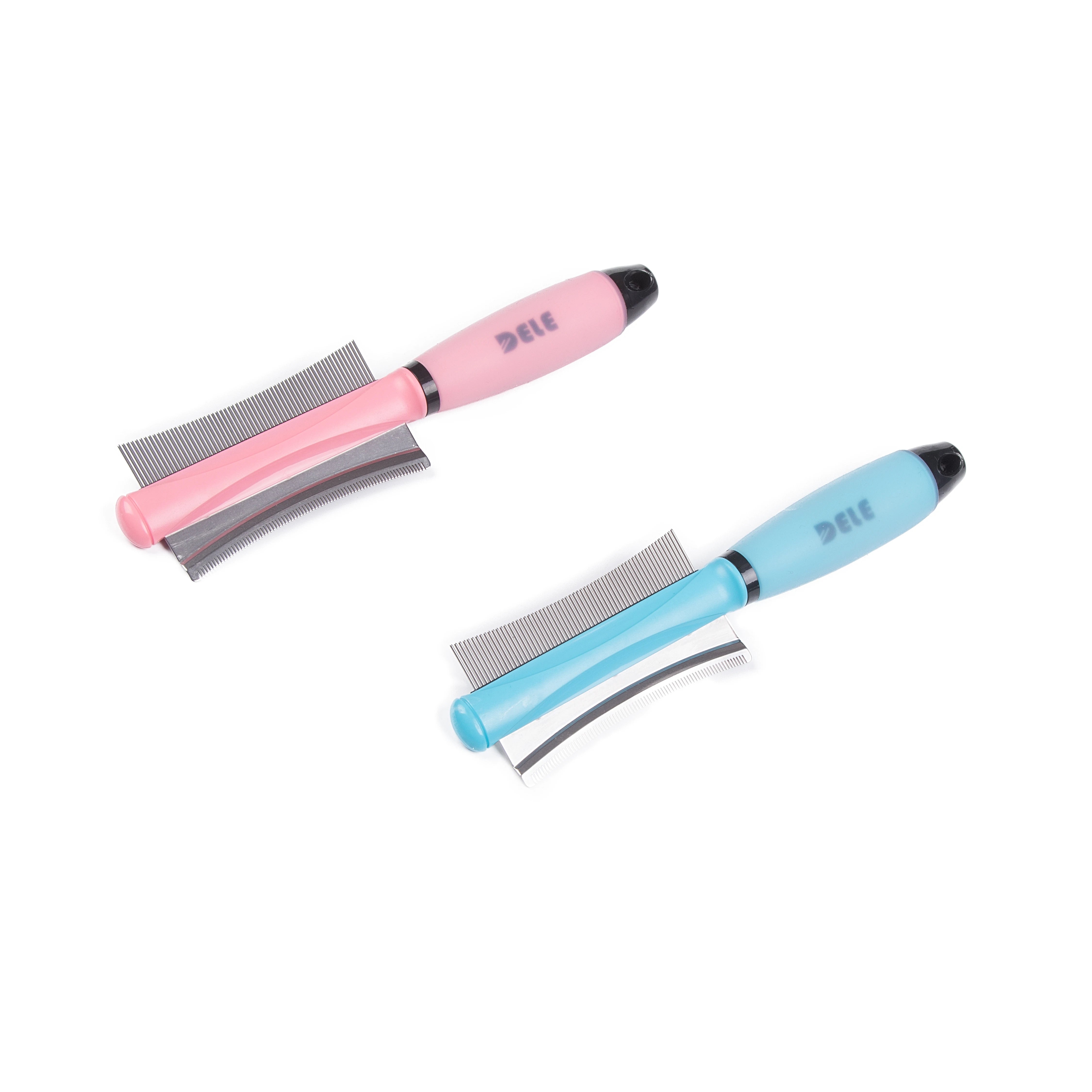 Pet Hair Comb for Cat Dog Hair Remover Double-sided Easy - PeticaDeals
