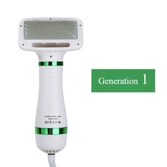 Pet Hair Dryer 2 with Slicker Brush Grooming for Cat and Dog - PeticaDeals