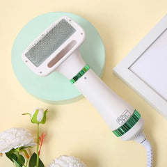 Pet Hair Dryer 2 with Slicker Brush Grooming for Cat and Dog - PeticaDeals