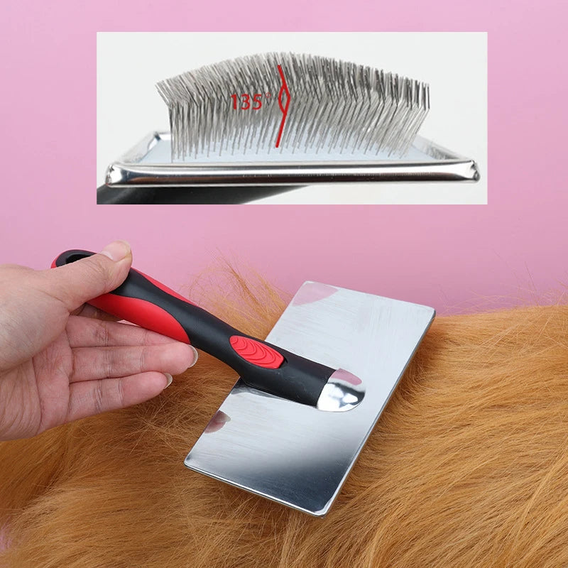 Pet Hair Needle Comb For Trimming Cleaning Brush Grooming Tools for Pets - PeticaDeals