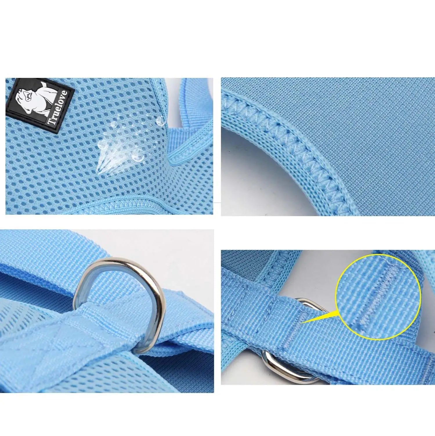 Pet Harness Breathable Mesh Nylon Soft Lightweight Walk Vest - PeticaDeals