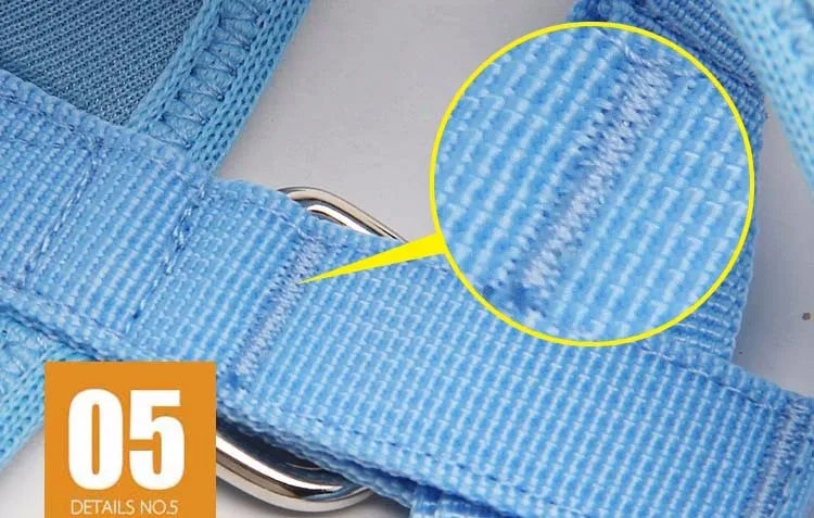 Pet Harness Breathable Mesh Nylon Soft Lightweight Walk Vest - PeticaDeals
