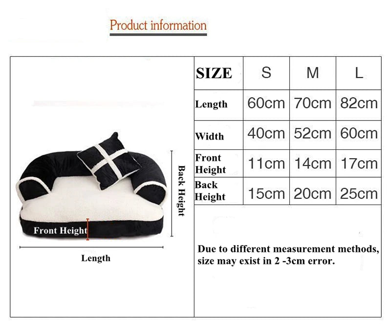 Pet House For Small Medium Dogs Cats Nest - PeticaDeals