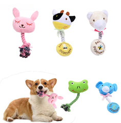 Pet Plush Toy Candy Toy Cat Dog Grinding Teeth Sound Bite Resistant - PeticaDeals