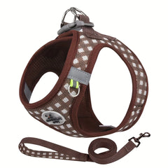 Pet Reflective Harness Leash Set - PeticaDeals