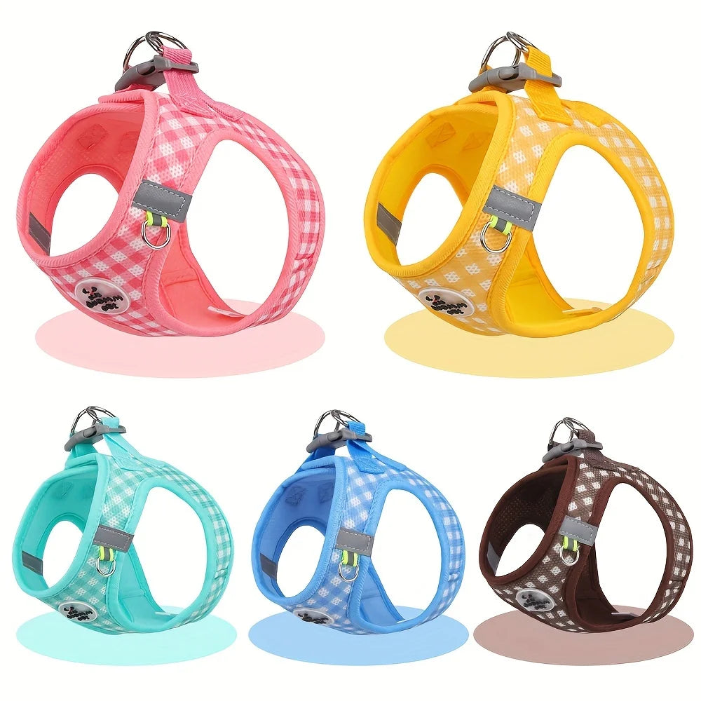 Pet Reflective Harness Leash Set - PeticaDeals
