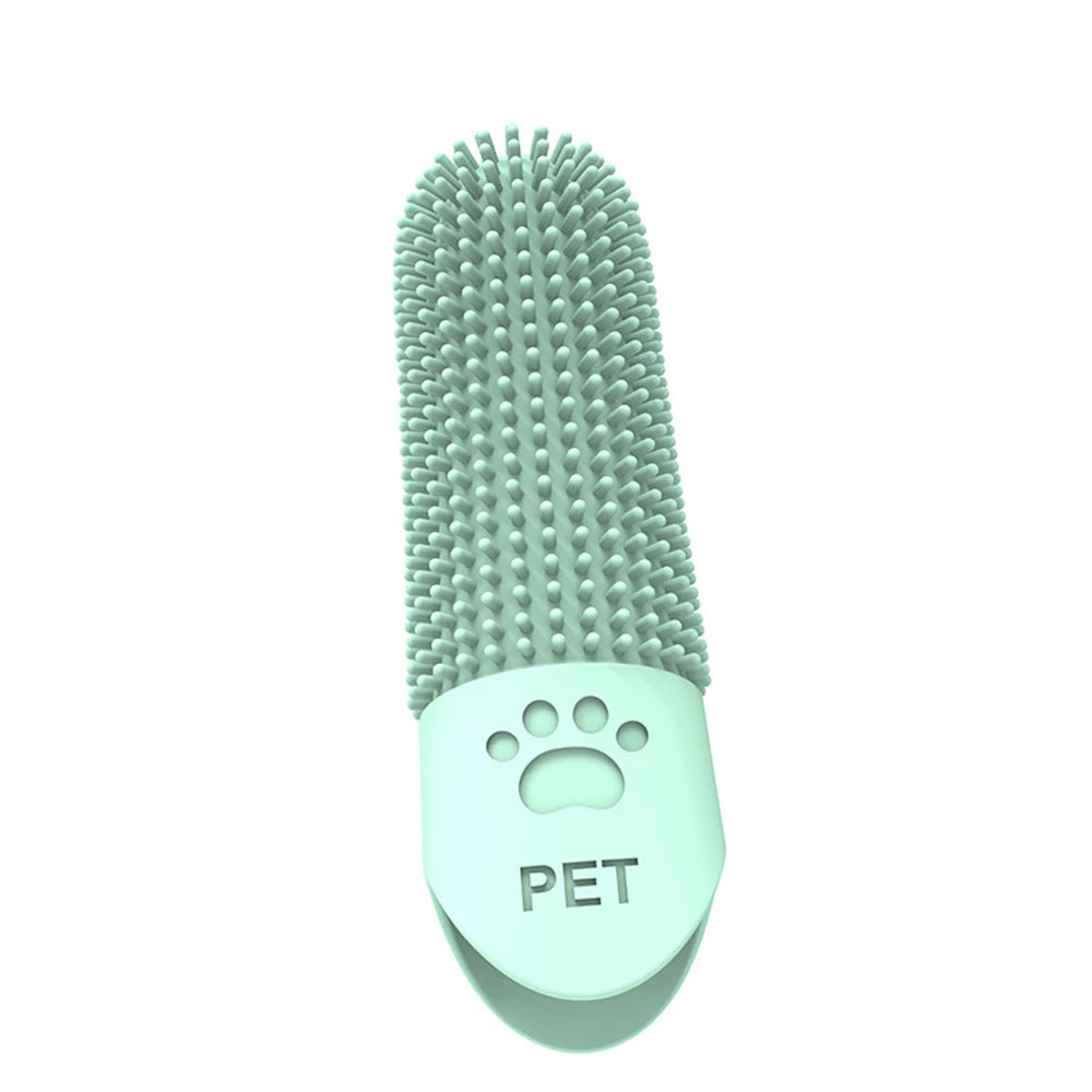 Pet Silicone Teeth Cleaning Fingertips For Cats And Dogs Cleaning And Removing Tartar - PeticaDeals
