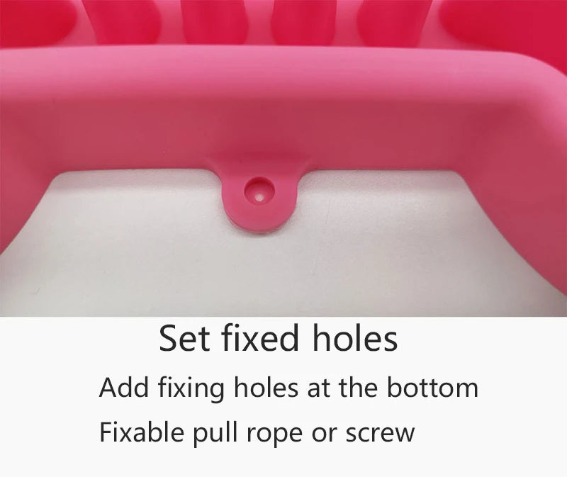 Pet Slow Food Bowl Silicone Bone-Shaped Anti-Skid Dog - PeticaDeals